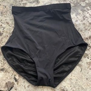 Spanx high waist swim bottoms size 10
